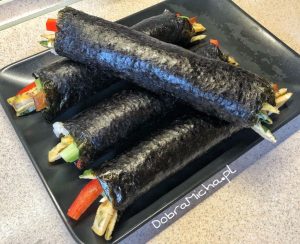 Gotowe rolki sushi kimbap 350 kcal